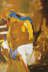 "Час меланхолии"
х. м. 115 х 80 1989