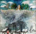 "Shrove-tide"  1999, oil, 7076 cm