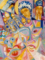 Christmas Eve. 5540. Canvas, oil, 1996