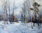 Thaw. 1996. Canvas, oil. 6778 