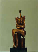 Siting. 1994. Bronze.