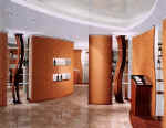 N.Shunina, graduate project. Interior and equipment of a wine shop. Supervised by Assoc. Prof. N.N.Lyaptsev 